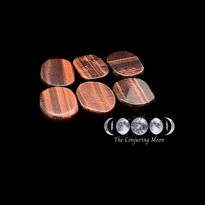 Palm Stone - Red Tiger's Eye **LOW STOCK**