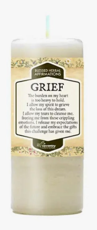 Affirmation GRIEF Candle