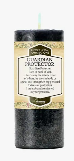 Affirmation GUARDIAN PROTECTOR Candle (SOLD OUT) – The Conjuring Moon