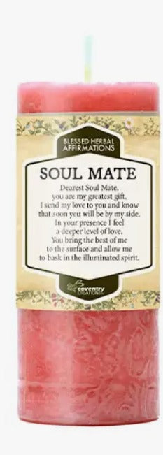 Affirmation SOUL MATE Candle **SOLD OUT**