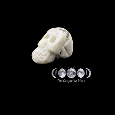 Skulls - Mini Rainbow Moonstone